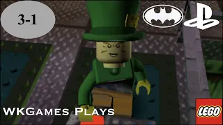 Lego Batman: The Videogame PSP 100% Hero Chapter 3 Level 1 Joker's Home-Turf [ALL MINIKITS]