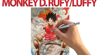 Rufy / Luffy (One Piece) - Speed Drawing