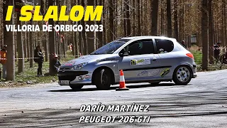 Darío Martínez | I Slalom Villoria de Órbigo 2023 | Peugeot 206 GTI