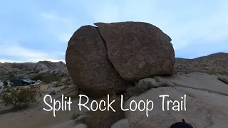 SPLIT ROCK LOOP TRAIL - Joshua Tree National Park, California