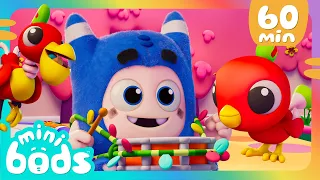 Pogo's Band Tricks | Minibods| Cute Cartoons for Kids @Oddbods Malay