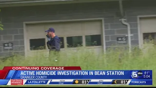 Active homicide investigation in Bean Station