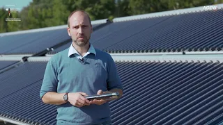 Solarthermie in der Fernwärme (technische Details zu einem praktischen Beispiel)