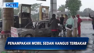 Mobil Sedan Ludes Terbakar saat Isi BBM di SPBU Wonogiri, Jateng - SIP 25/04