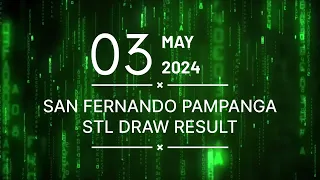 3rd Draw STL Pampanga May 3, 2024 (Friday)