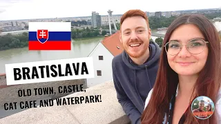 Exploring Bratislava, Slovakia 🇸🇰 We DID NOT expect this! 😮