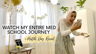 WATCH MY ENTIRE MED SCHOOL JOURNEY + Match Day Reveal!