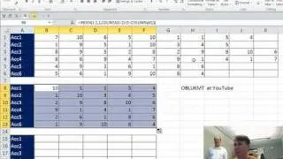 Mr Excel & excelisfun Trick 70: Lookup & Return Last 5 Numbers in a List