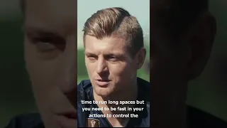 Toni Kroos on How to Be a Top Midfielder #shorts