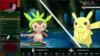 Pokémon X speedrun in 3:46:30