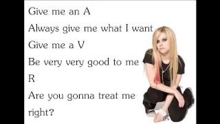 Avril Lavigne - The Best Damn Thing [Lyrics/Letra]