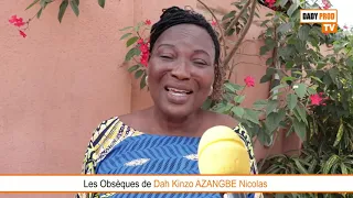 Les obsèques de Dah Kinzo AZANGBE Nicolas (Jour 1)