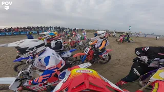 POV : 1h dans la mythique RONDE DES SABLES 2023 en 500 CR avec un PILOTE PRO !