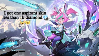 I spent only 630 diamond💎 and got one aspirant skin | Mobile Legends