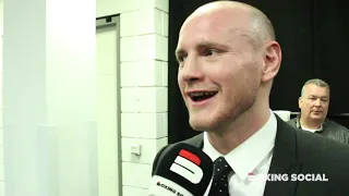 GEORGE GROVES IMMEDIATE REACTION TO CHRIS EUBANK JR WIN OVER JAMES DeGALE