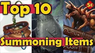 Top 10 Magic Items That Summon Creatures in DnD 5E