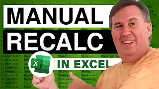 Excel - Speed up Excel Calculation Time with this Simple Tip - Episode 557