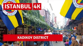 Istanbul City 2021|Kadıköy Walking Tour 12September 2021|4k UHD 60fps