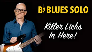Learn 6 Killer Blues Licks in Bb - intermediate guitar players