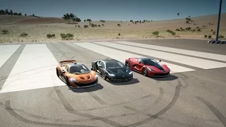 Lamborghini CENTENARIO vs LaFERRARI vs McLaren P1 Drag Race | Forza Horizon 3