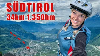 MTB-Tour in Südtirol Leifers - Schneiderwiesen - 1.350hm 34km