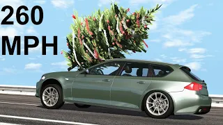Fastest Christmas Tree In The World! BeamNG. Drive!