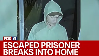 Escaped Pennsylvania prisoner reportedly broke into home