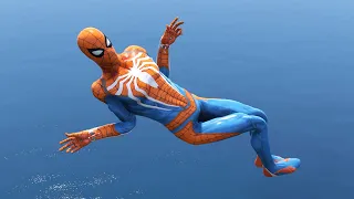 GTA 5 Epic Ragdolls | SpiderMan  Funny Moments ( Euphoria physics/Jumps/Fail )