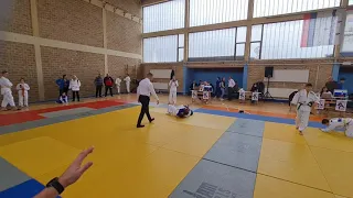 Larisa Suljević druga borba na Judo turniru Ugljevik 2021