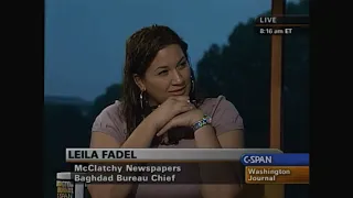 Unintentional ASMR   Leila Fadel   Soft Spoken   Interview Excerpts About Situation In Iraq 2007