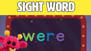 WERE - Let's Learn the Sight Word WERE with Hubble the Alien! | Nimalz Kidz! Songs and Fun!