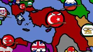 History of Turkey (1900-2020) Countryballs