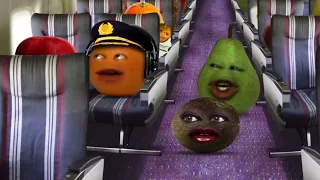 Annoying Orange Fruit Plane Crash Landing Crossover