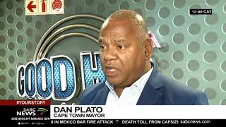 Dan Plato concerned about on-going gang violence in Cape Flats