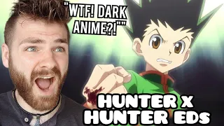 First Time Hearing "HUNTER X HUNTER Endings (1-6)" | ANIME REACTION!