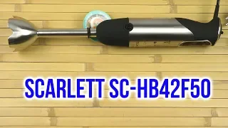 Распаковка SCARLETT SC-HB42F50