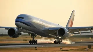 5+ min of evening arrivals at Vancouver airport