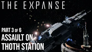 The Expanse - (3/6) Thoth Station Assault | FULL Sequence | Contact with the Stealth Ship
