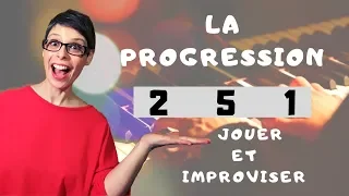 #16- COMMENT JOUER LA CADENCE  DU  2  5   1  AU PIANO