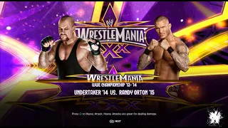 WWE2K24 | Wrestlemania XXX | No Holds Barred | Title Match | The Undertaker vs Randy Orton