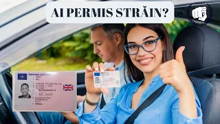 Cât poți conduce cu PERMIS STRĂIN în România?