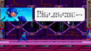 Mega Man 8 Bass and Treble encounter