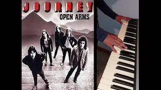 Open Arms Journey cover karaoke  Piano track