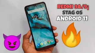 STAG OS WITH ANDROID 11 🔥 || FT.REDMI 9A/9¡...[GARDEN] ....FULL REVIEW ☺️