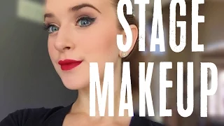 Stage Makeup 101 | Audrey Ann {talk through+mostly drugstore!!}