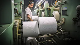 How do they make TOILET PAPER?