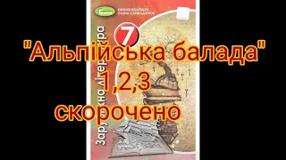 "Альпійська балада"//1,2,3//Скорочено//Василь Биков