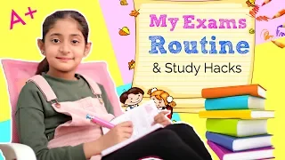 My EXAMS STUDY Routine - STUDENT HACKS | #Tips #Sketch #MyMissAnand