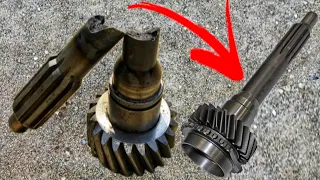 The Ingenious guy Rebuild Gear Input Shaft Baring Bush | How Made Main Shaft Baring Bush From Scrape