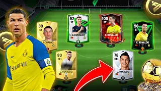 🐐 FICHO TODAS LAS CARTAS DE CRISTIANO RONALDO en Fc Mobile 🔥